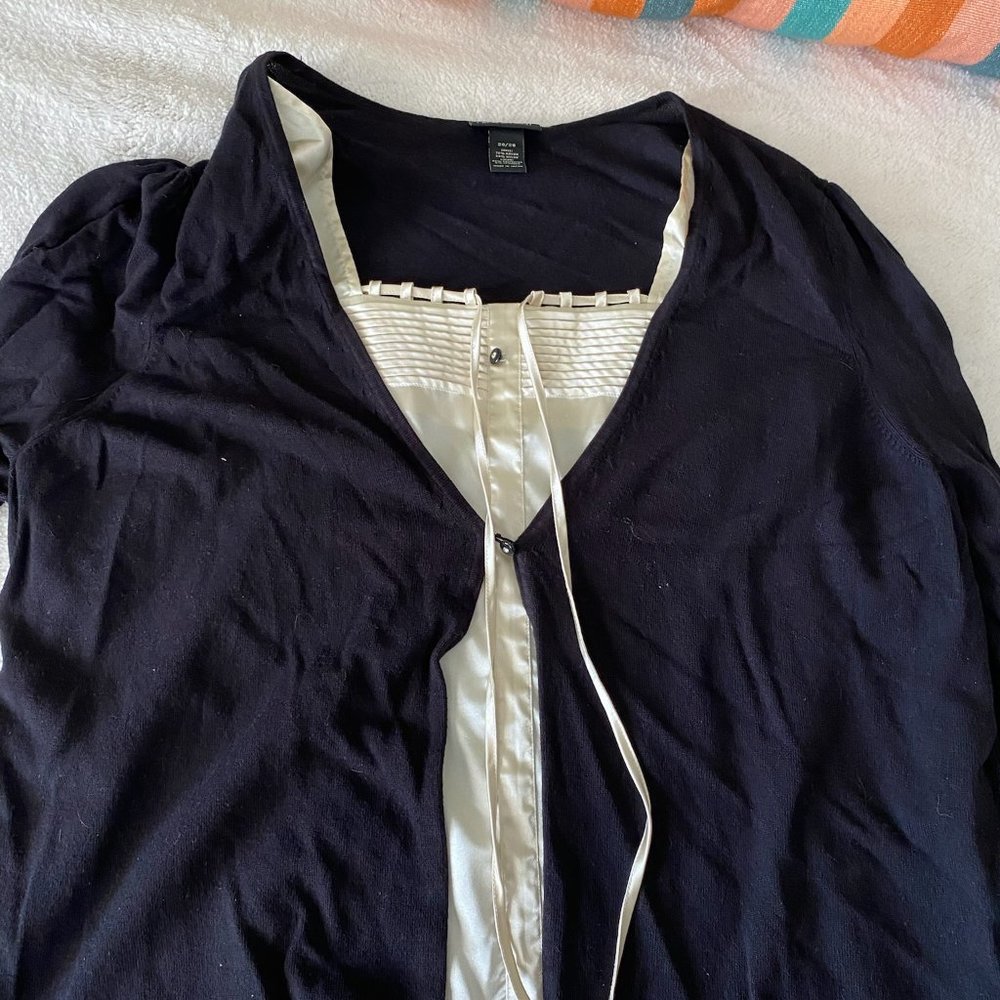 Lane Bryant 26/28 Camisole/Cardigan one piece
